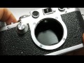 LEICA ライカ バルナックⅢf 3f ブラックダイヤル 1952年製 + 純正ハンドストラップ