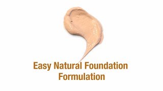 Easy Natural Foundation Formulation