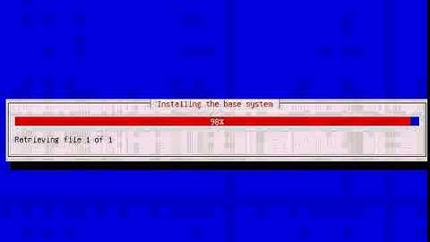 How to / Tutorial Install Linux Debian 7 CLI