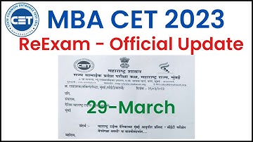 MBA CET 2023 | Official Update | CET Cell accepted the issues | ReExam?? | Ronak Shah