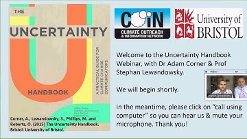 Uncertainty Handbook webinar