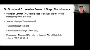 KDD 2023 - On Structural Expressive Power of Graph Transformers