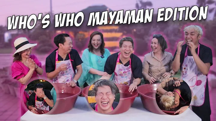WHO'S WHO MAYAMAN EDITION WITH SMALL LAUDE AND SIS...