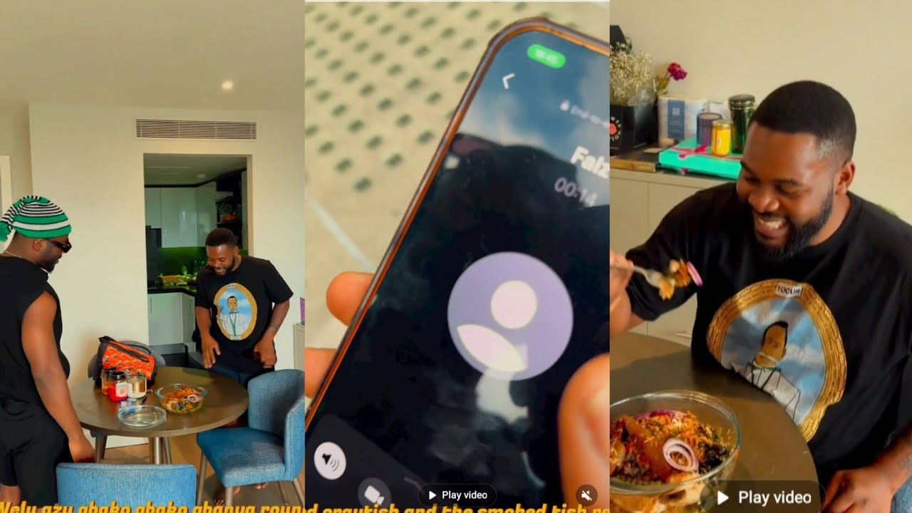Goals! Rapper ,Zoro visits RAPPER, Falz dbadhguy in London with Igbo ...