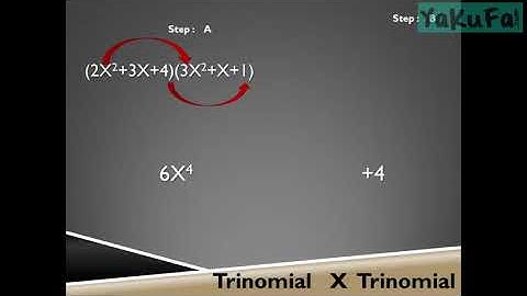 Bionomial × Binomial , Binomial × Trinomial and Trinomial × Trinomial ( Vedic Maths )
