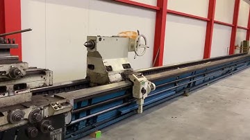 Marine shaft lathe / Rotor shaft / MACH4METAL 5193 TOS SU125H x 20.000 mm 20 mtr