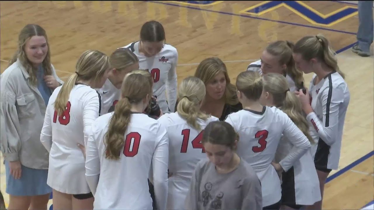 Volleyball District 6 Tournament Wraps up in Napoleon YouTube