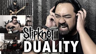 SLIPKNOT - DUALITY | COVER by Sanca Records feat Arif Mushariadi X Adhi Buzz