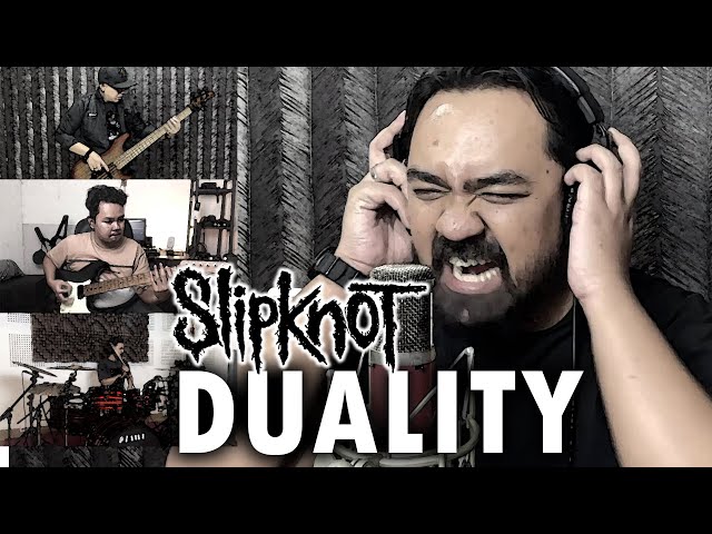 SLIPKNOT - DUALITY | COVER by Sanca Records feat Arif Mushariadi X Adhi Buzz class=