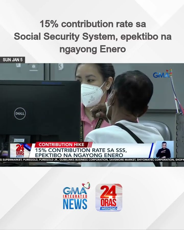 15% contribution rate sa Social Security System, epektibo na ngayong Enero | 24 Oras Weekend