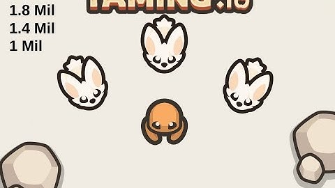 [Taming.io] Raiding Millions of score with Snow Rabbits!