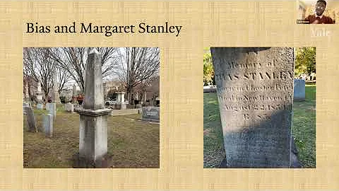 Grove Street Cemetery, Bias and Margaret Stanley -...