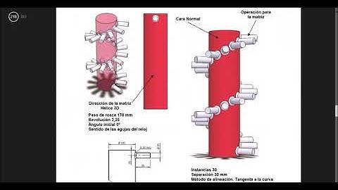 Solidworks matriz conducida por curva