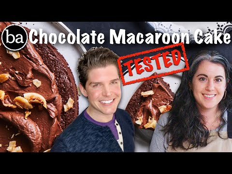 how-to-make-a-chocolate-macaroon-cake:-bon-appétit-test-#20-|-passover:-gluten-free,-dairy-free