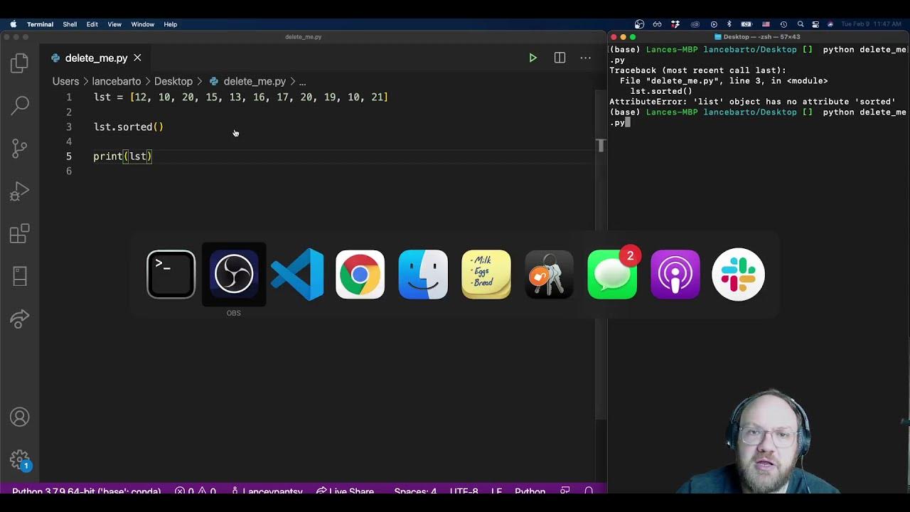 How to find the median in Python - Intro to Prob./Stats with Python ...