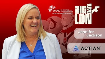 "Data preparation and readiness is the key!" - Jennifer Jackson at Big Data LDN