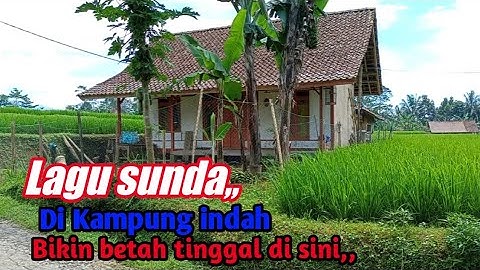 Lagu sunda enak pemandangan sawah di kampoeng pasir peuyeuy,,,tasik malaya