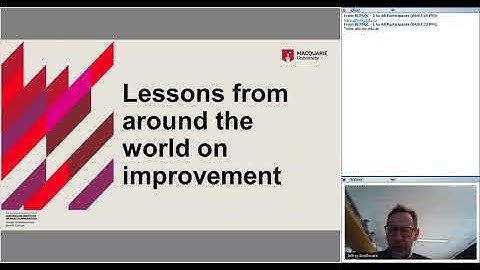 Building Resilient Systems for Surgical Improvement - Professor Jeffrey Braithwaite