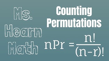 Counting Methods: Permutations by formula and TI30XIIS Calculator