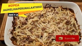 Jauhelihaperunalaatikko