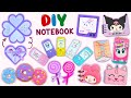10 diy handmade notebook ideas  school hacks and crafts