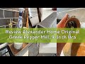Review Alexander Home Original Greek Pepper Mill, 9-Inch Brass – European Manual Pepper Grinder, Ref