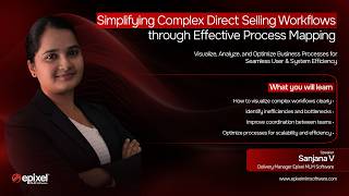 Process Mapping for Direct Selling Workflows |Epixel Webinar Series