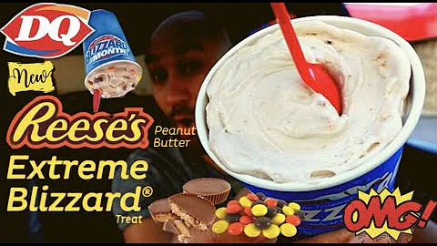 Dairy Queen Reeses Extreme Blizzard Review 🤩