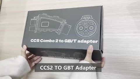 CCS2 to GBT Car Charging Adapter