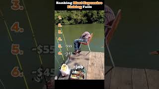 Ranking the Most Expensive Fishing Fails! 💀💸 #shorts #ranking