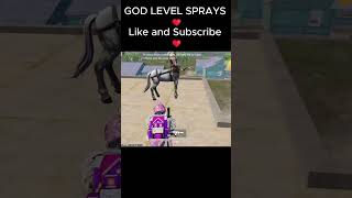 Insane Recoil Control 😈 GOD LEVEL SPRAYS #jonathan #bgmi #shorts #lolzzzgaming