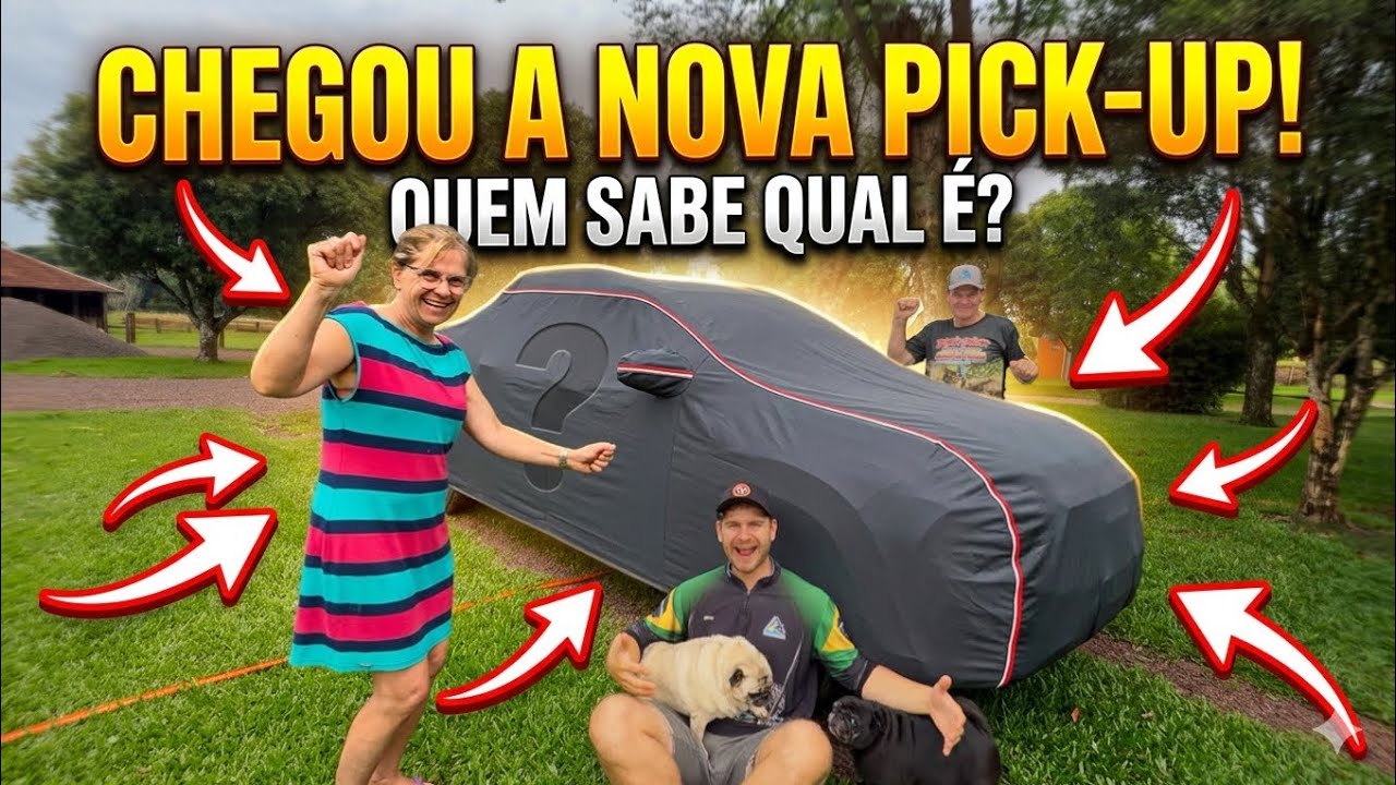 Acabou de chegar a nova pick up