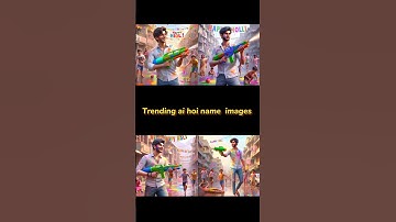 Viral 3D ai happy holi name images|happy holi images|bing image creator #ai #bing #aiimages