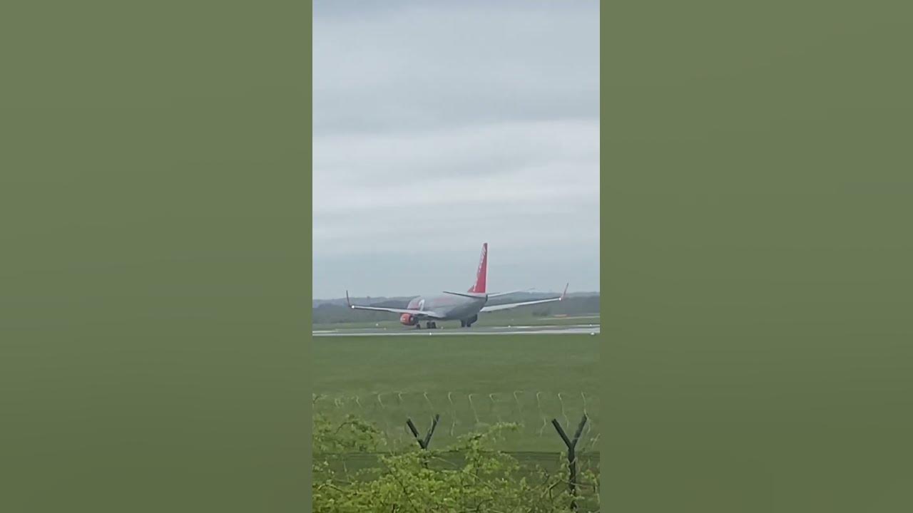 Jet 2 departure from Manchester South Side aviation planespotting 