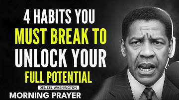 4 gewoontes die je moet doorbreken om je volledige potentieel te benutten | Denzel Washington