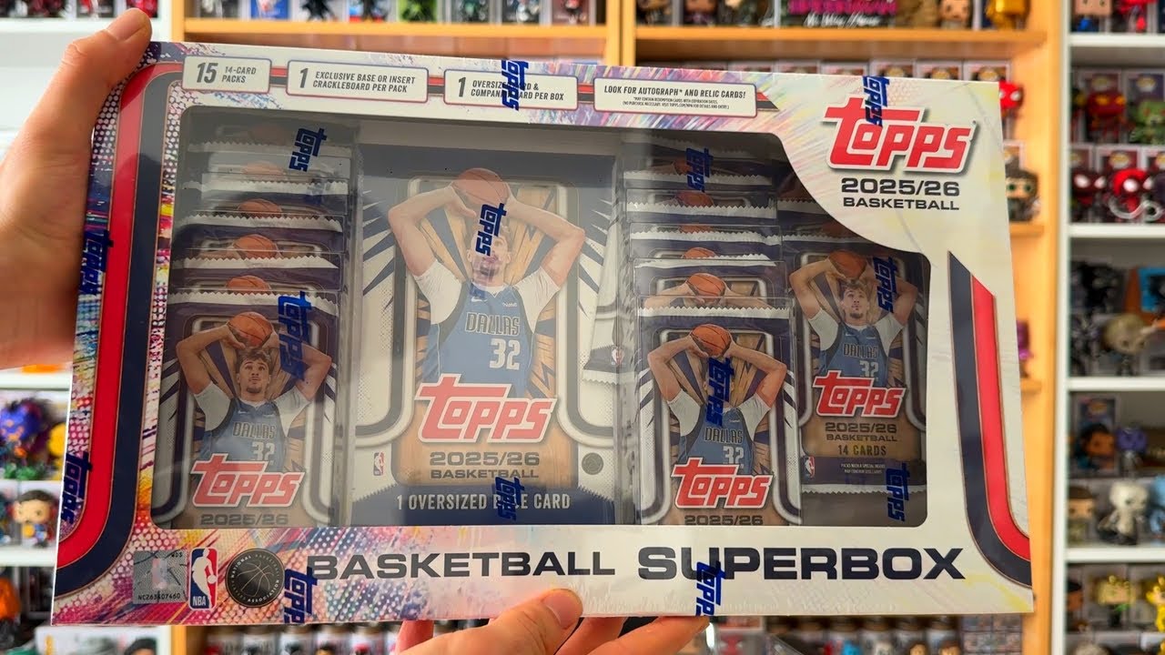 TOPPS NBA SUPERBOX UNBOXING! (15 Packs, 212 Cards!) - YouTube