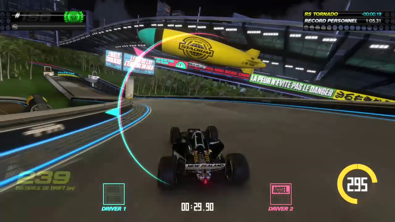 [Double Driver] Trackmania Turbo #196 S-Bronze : 1'04