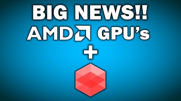BIG NEWS! Redshift + AMD: AMD GPU