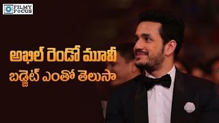 shocking budget for akhil second movie filmyfocuscom