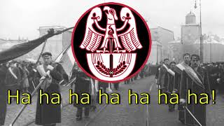 Video thumbnail of "Hymn Wolontariuszy Polskich (Harcerze Maszerują do Moskwy)-Polish Teufelslied"