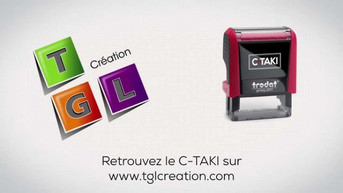 C-TAKI, le tampon personnalisé qui remplace les étiquettes vêtement - TGL  Création