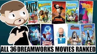 All 36 Dreamworks Animation Movies Ranked With How To Train Your Dragon 3