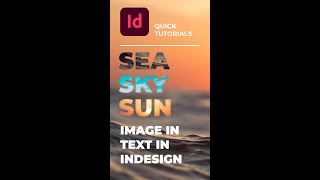 Image in text - Adobe InDesign Tutorial
