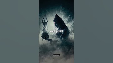 chandrama lalat pe bhasm hai bhujao me ।। चंद्रमा ललाट पे भस्म है भुजाओं में ।।#mahadev#shiv #shorts