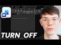 How To Turn Off Dark Mode In Microsoft Word - Full Guide