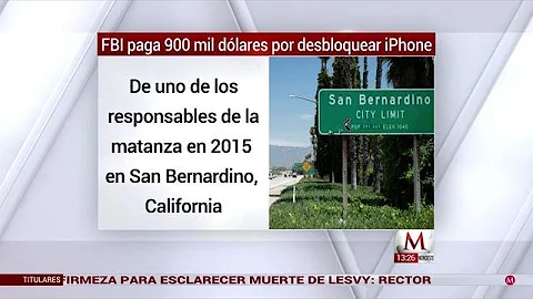 ¿Cuánto pagó el FBI para desbloquear el iPhone?