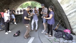 Thomas Bailey & The Aristocrats:  "Sugarbaby" - Busking