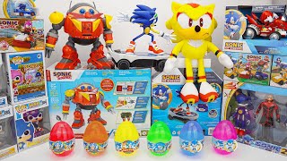 Sonic The Hedgehog Toys Unboxing | Sonic NKOK Free Rider RC, Giant Eggman Robot Battle Set | ASMR