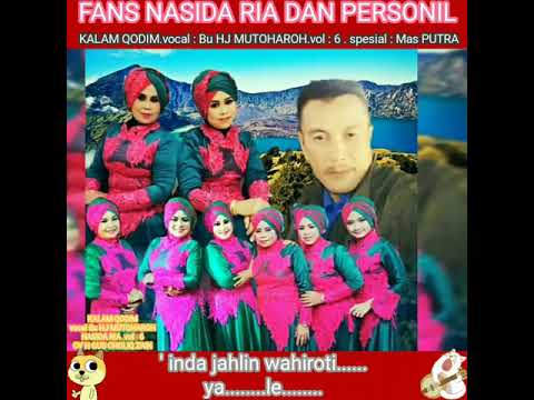 KALAM QODIM.Vol :  Nasida ria.Hj mutoharoh.spesial : mas putra.kudus