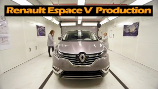 Renault Espace Production at the Georges Besse plant in Douai, France